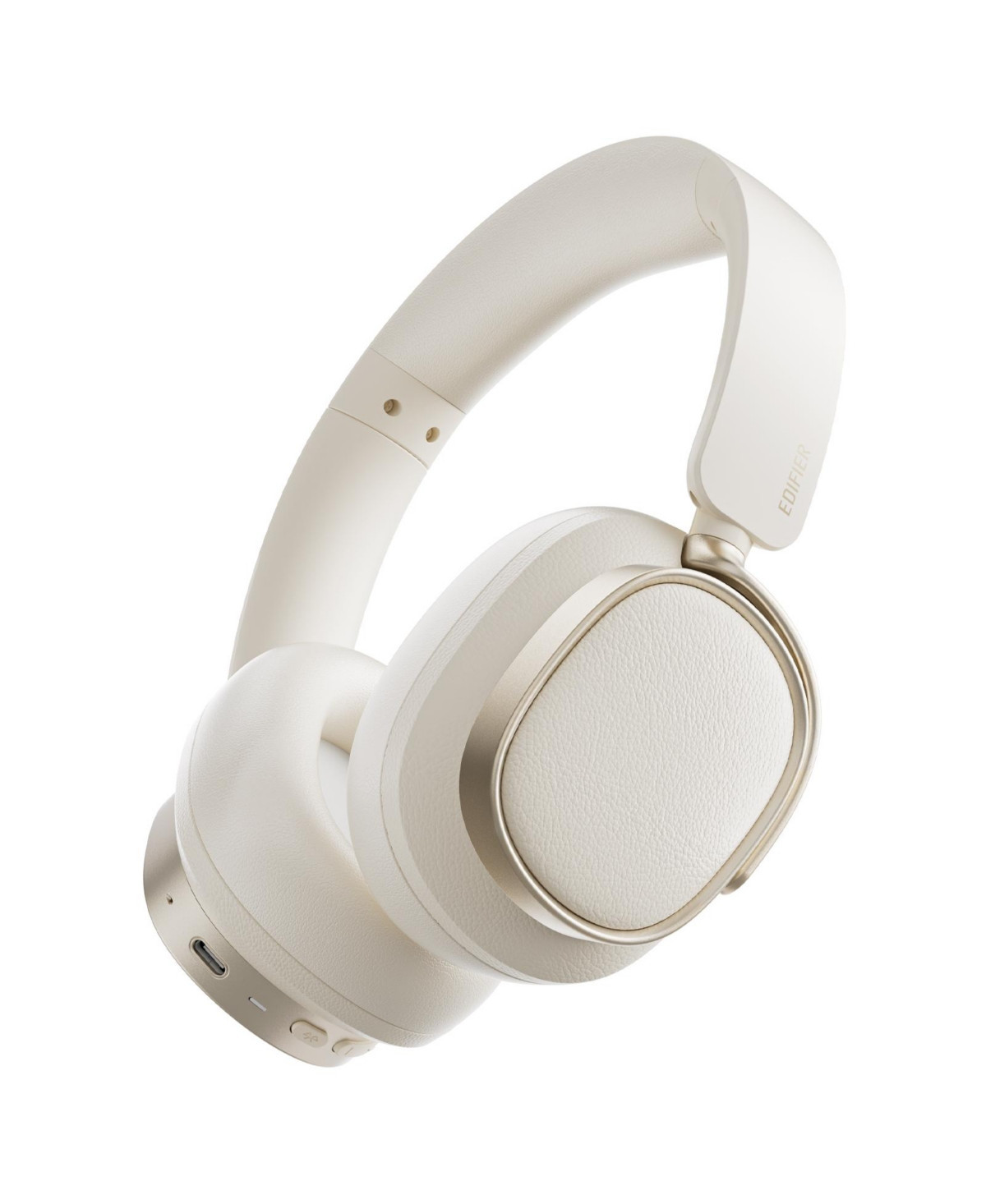 Edifier Active Noise Cancelling Headphones, 92H Playtime Fast Charging - Beige/khaki | Macy's