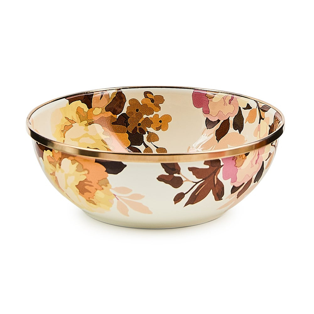 Wild Rose White Everyday Bowl | MacKenzie-Childs