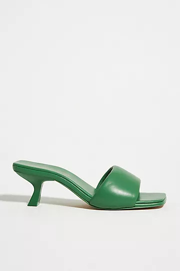 Maeve Puffy Open-Toe Mule | Anthropologie (US)