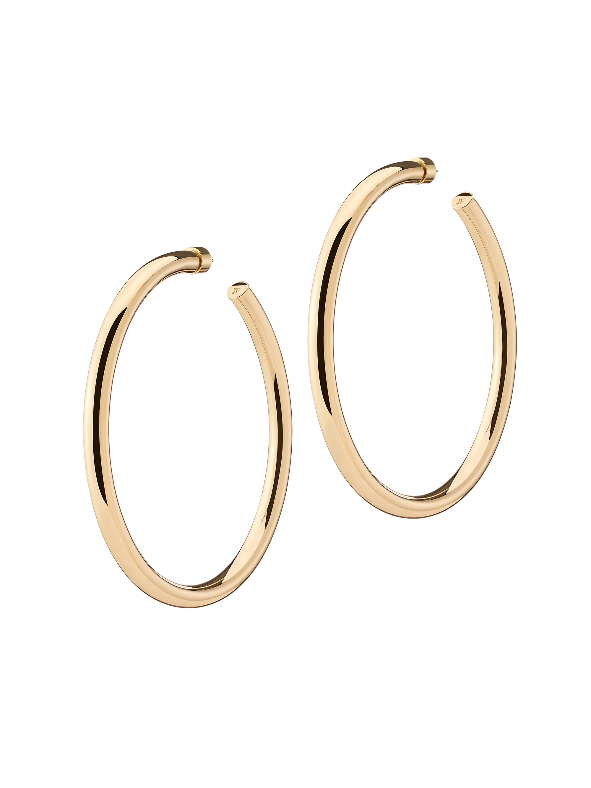 Jennifer FisherSamira 10K-Gold-Plated Hoop Earrings | Saks Fifth Avenue