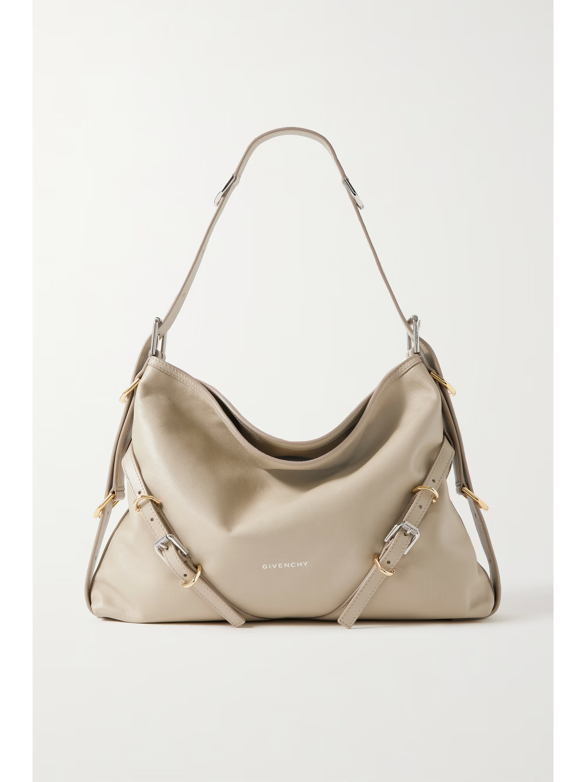 GIVENCHY Voyou medium leather shoulder bag | NET-A-PORTER | NET-A-PORTER (US)