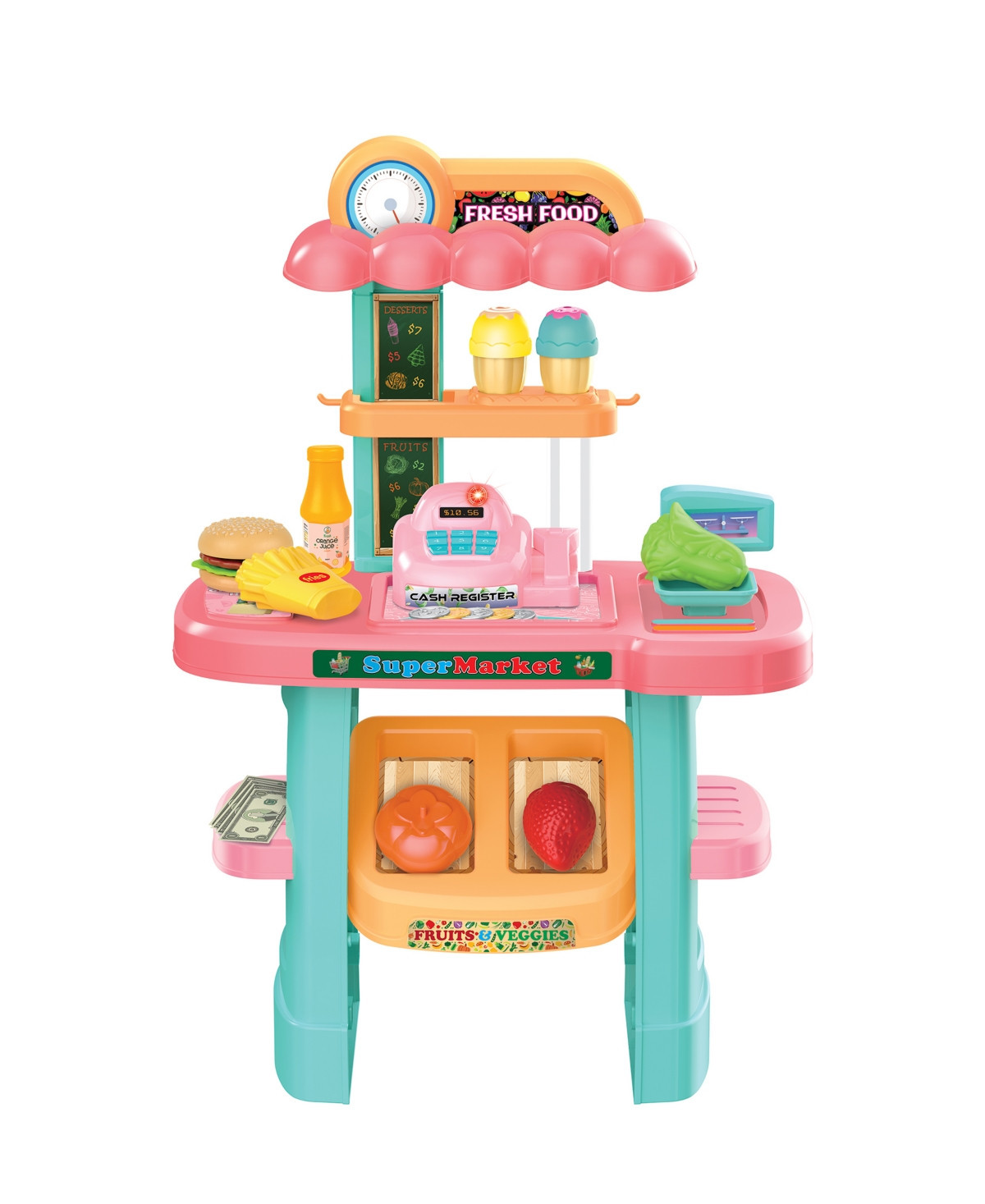 World Tech Toys My Market Stand Kid's Grocery Store Playset | Macy's