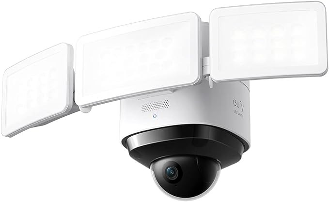eufy Security Floodlight Cam 2 Pro, 360-Degree Pan and Tilt Coverage, 2K Full HD, Smart Lighting,... | Amazon (US)