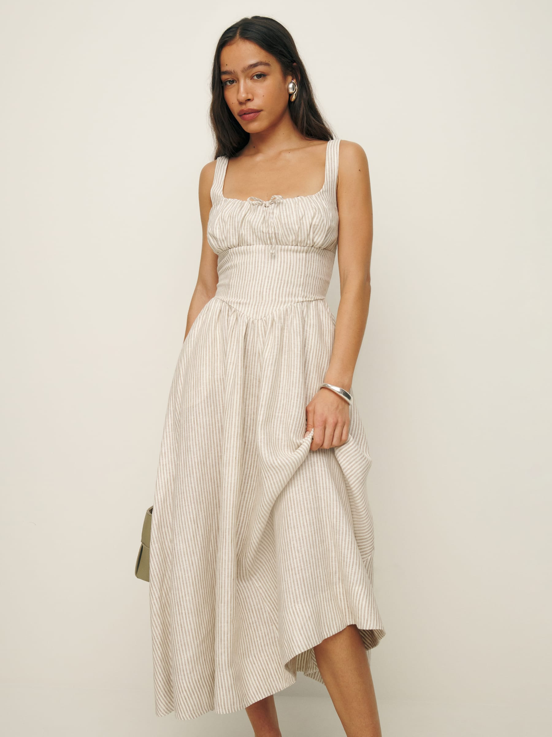 Balia Linen Dress | Reformation (Global)