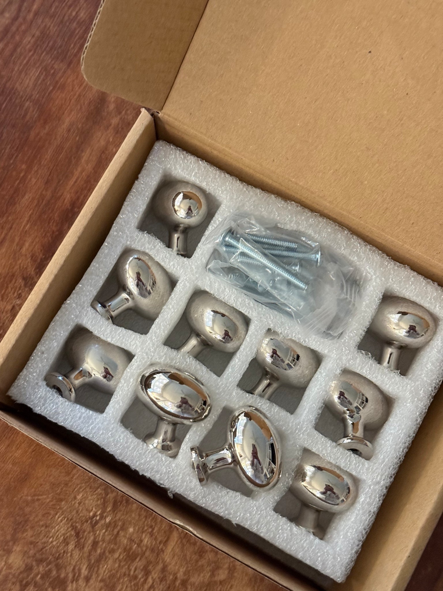Polished nickel knobs from Amazon! 

#LTKHome