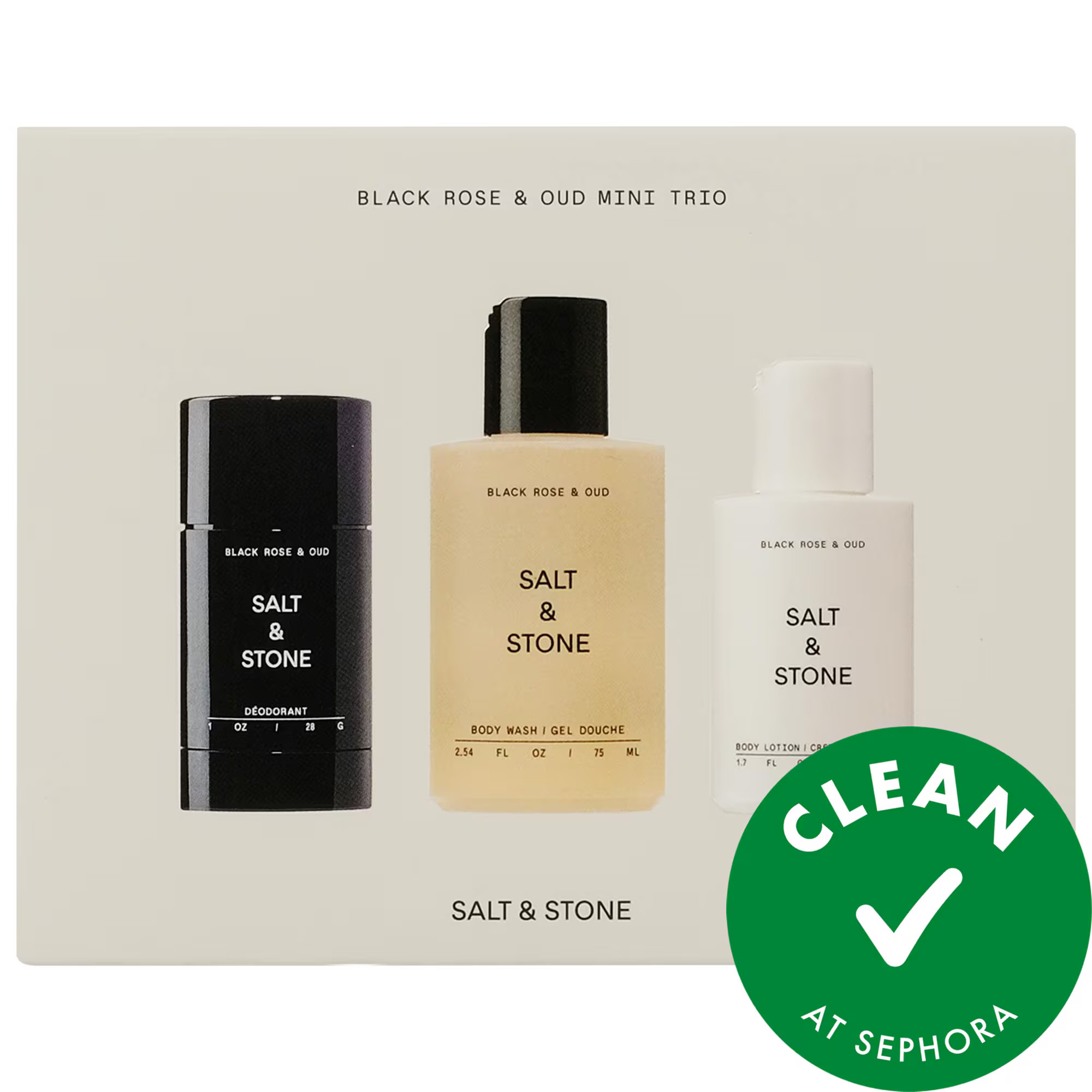 Salt & Stone Black Rose & Oud Mini Trio Discovery Set | Sephora (CA)