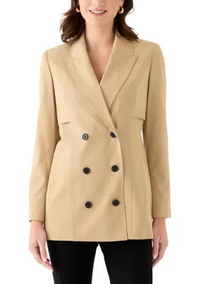 DKNY Women's Double Button Collared Trench, 12 | Belk