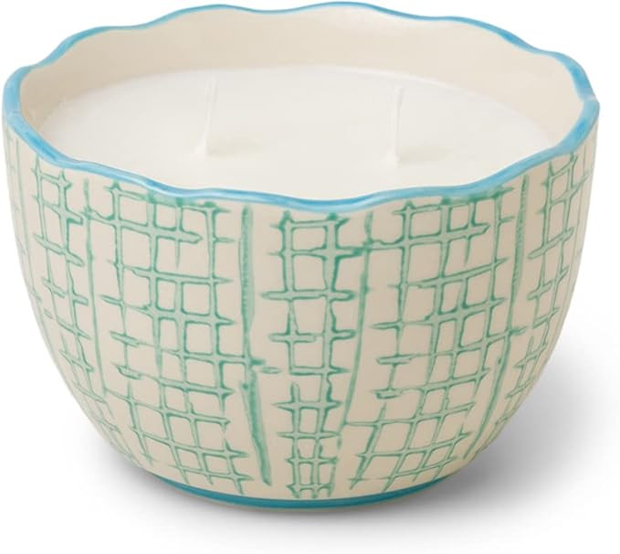Paddywax Scented Candles Firefly Terrace Collection Soy Wax 2-Wick Candle in Food-Safe Hand-Paint... | Amazon (US)