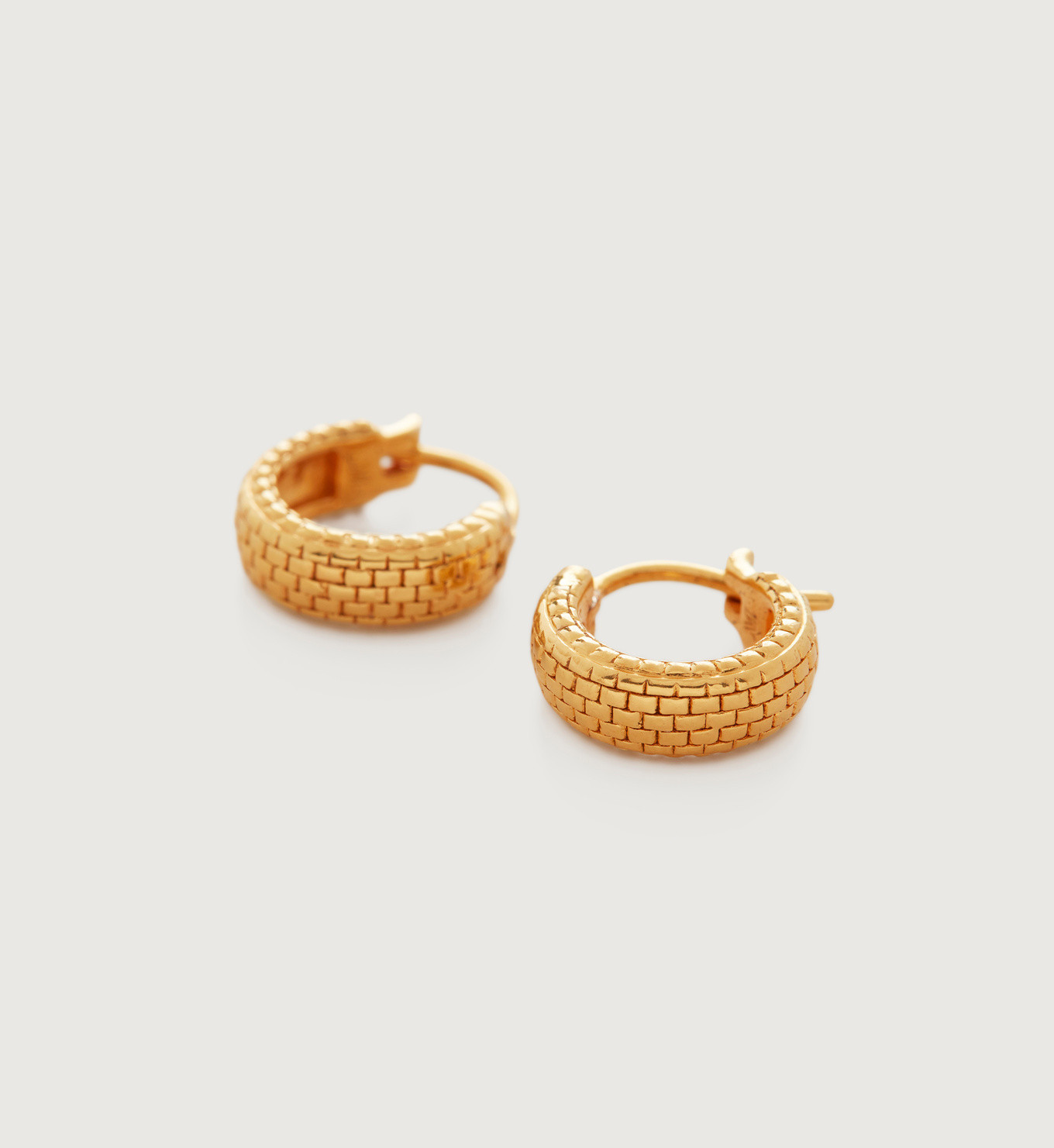 Doina Huggie Earrings | Monica Vinader (US)