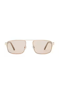 Lu Goldie Billie Sunglasses in Tan from Revolve.com | Revolve Clothing (Global)