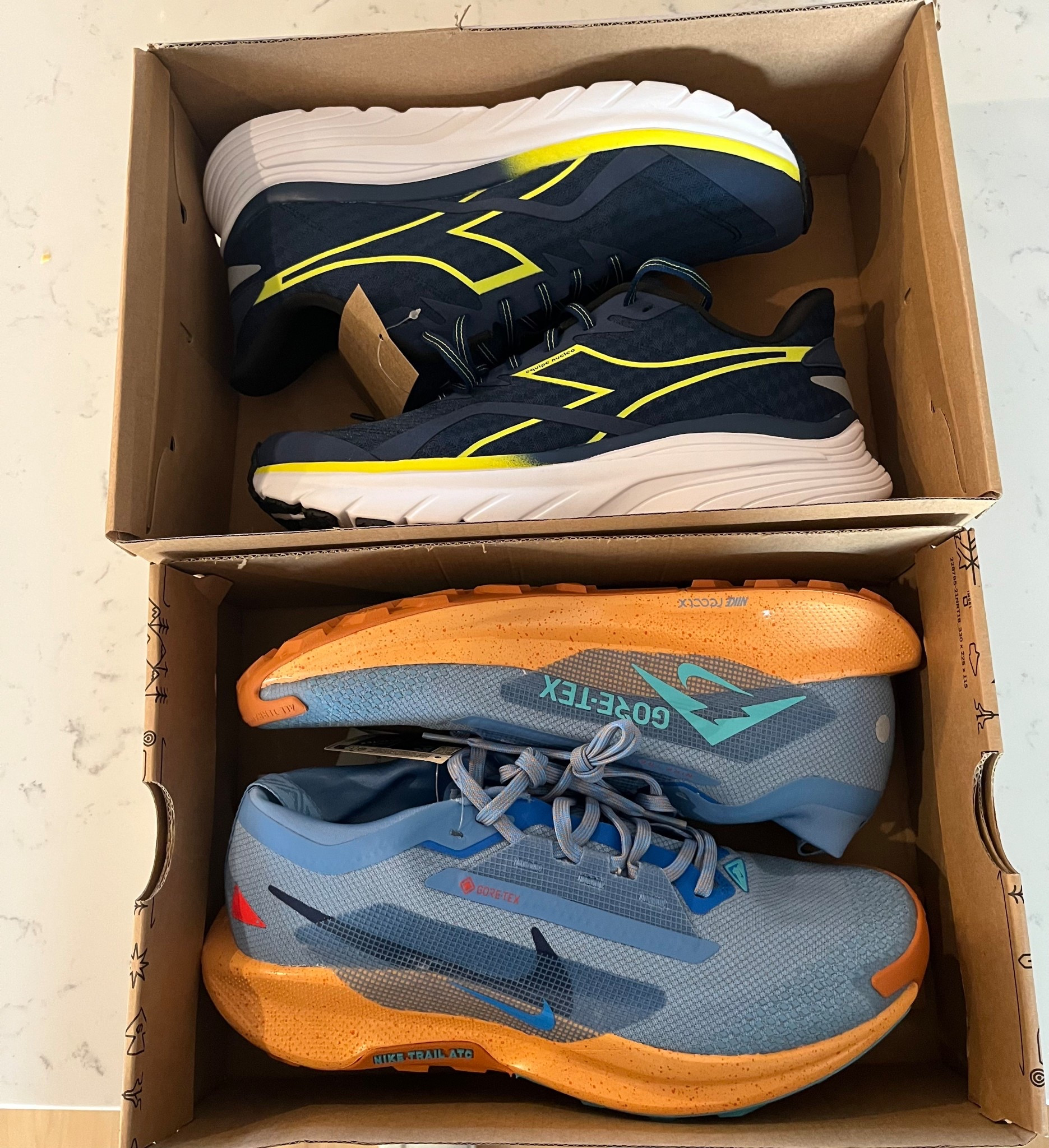 Kris's running shoe haul! One for trail one for road 

#LTKShoeCrush #LTKMens #LTKActive