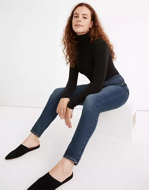Curvy High-Rise Skinny Jeans in Lanette Wash | Madewell