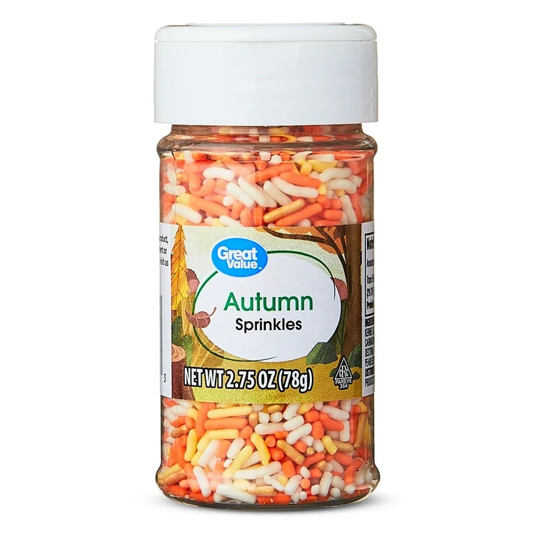 Great Value Autumn Sprinkle Mix, 2.75 oz | Walmart (US)