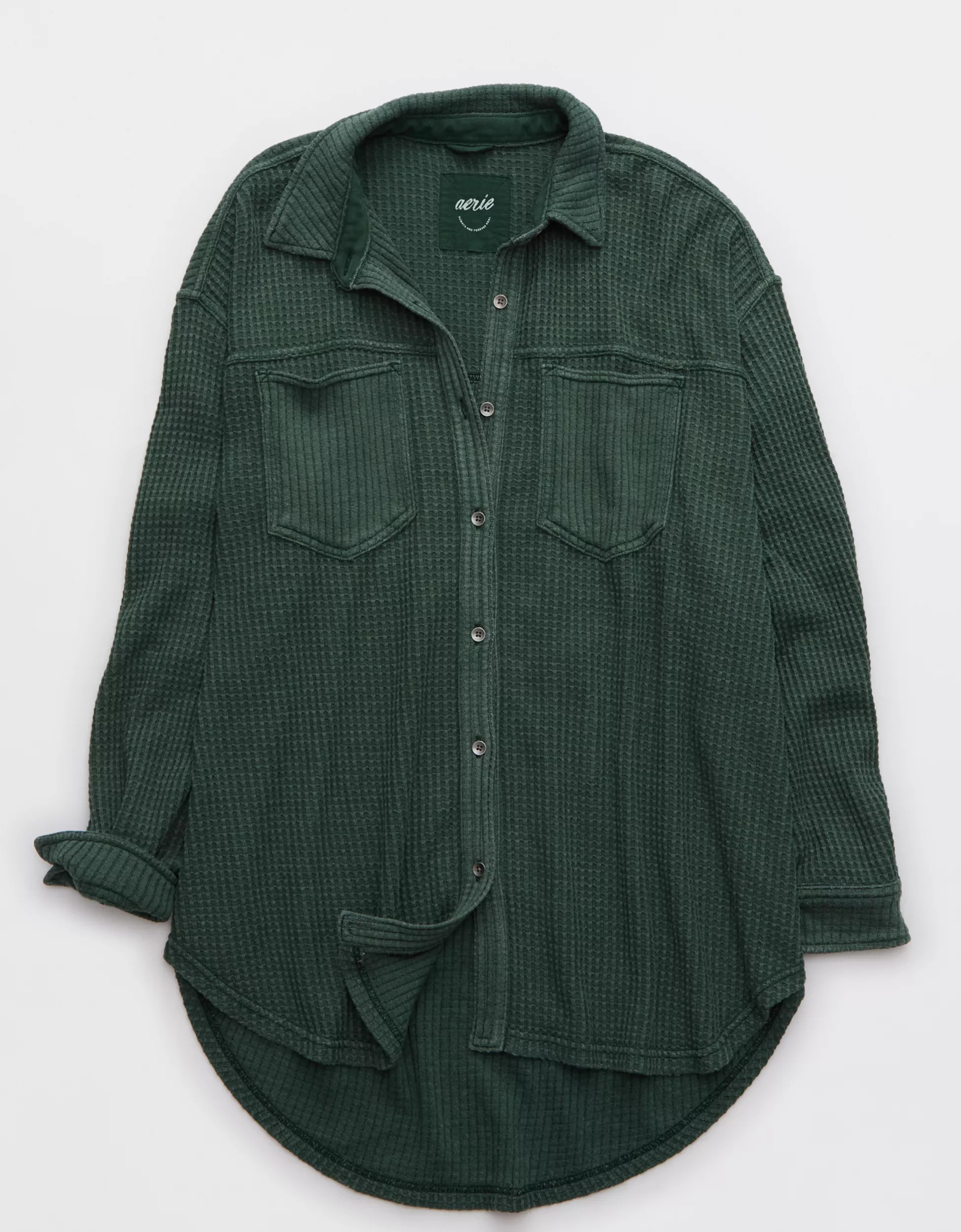 Aerie Anytime Fave Waffle Shirt | Aerie