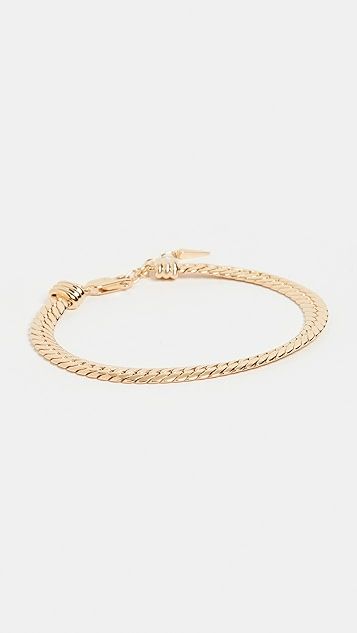 Gold Camail Snake Chain Bracelet | Shopbop