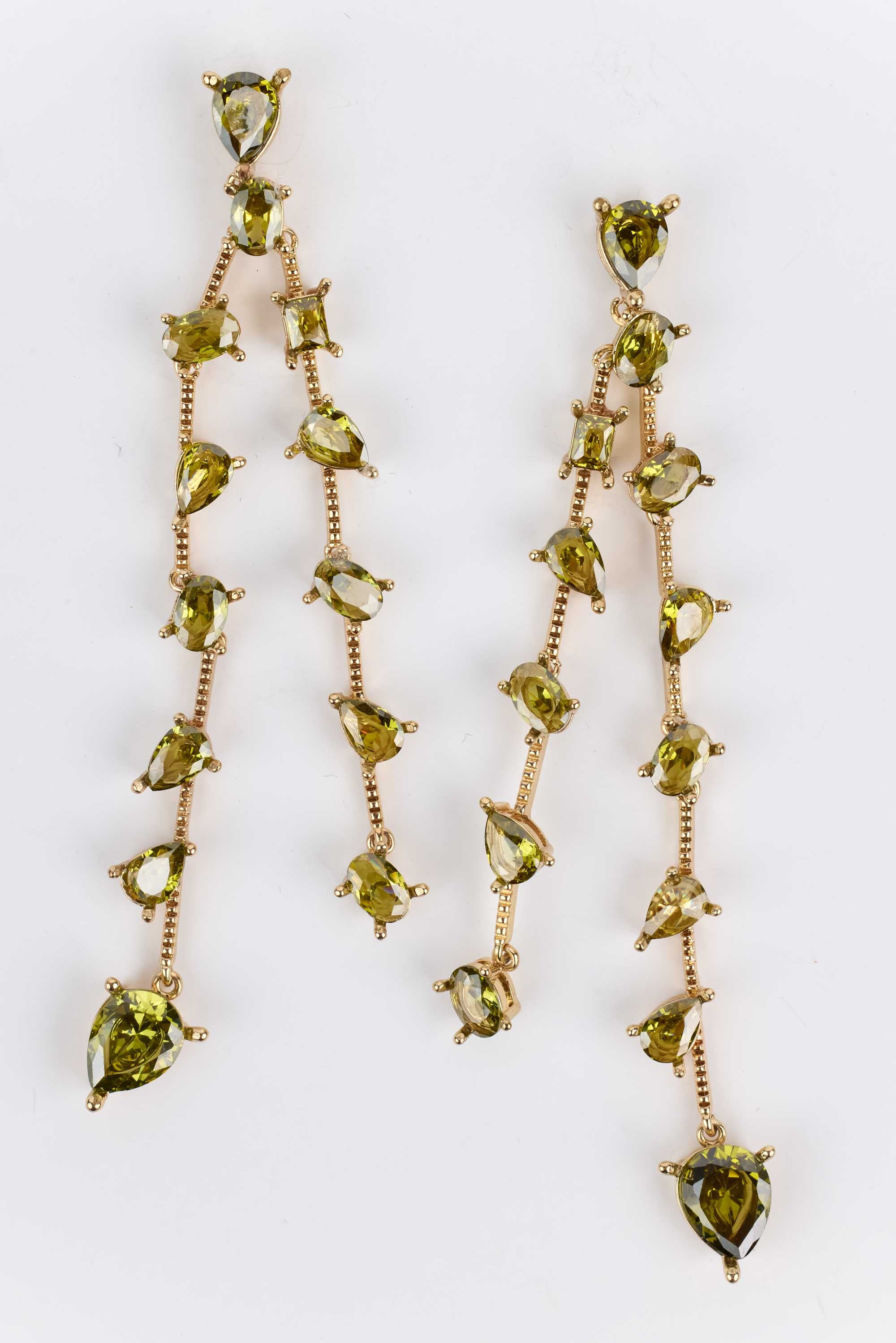 Celeste Earrings- Green | Avara