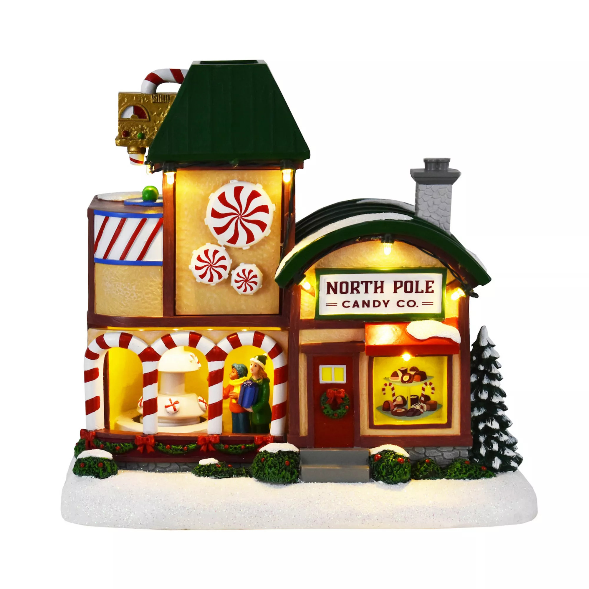 St. Nicholas Square® Animated LED North Pole Candy Company Table Decor | Kohl's