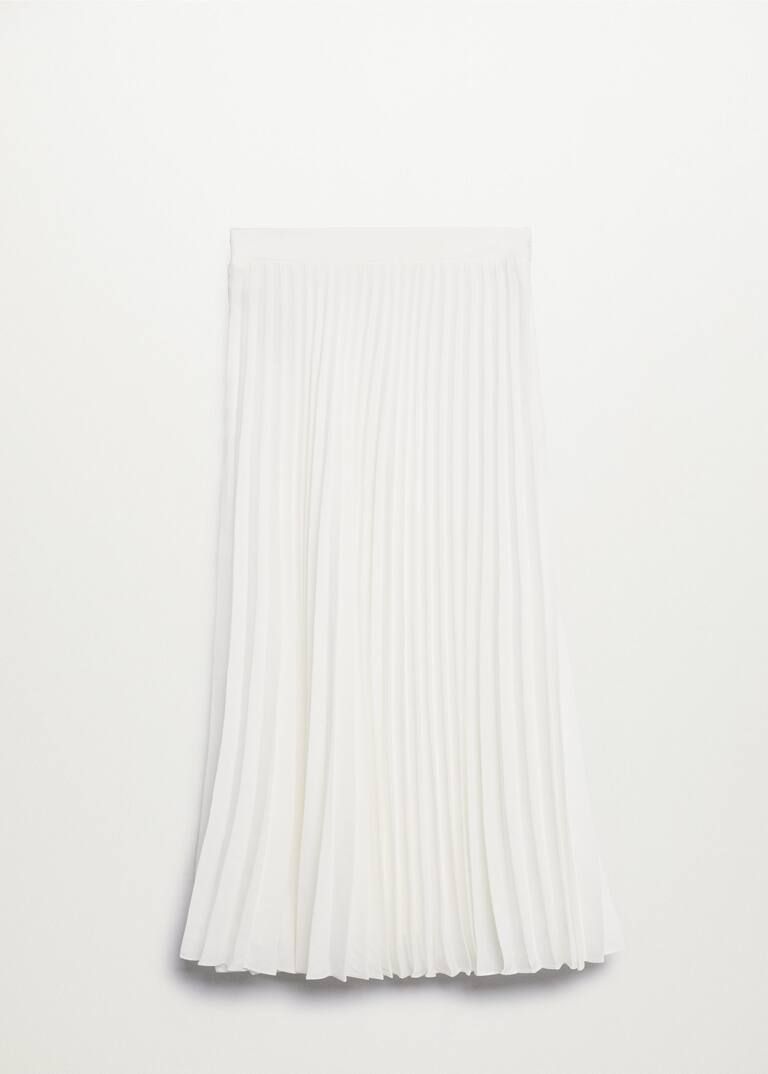 Pleated midi skirt -  Women | Mango USA | MANGO (US)