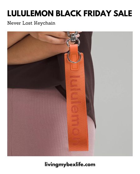 lululemon Black Friday sale! Never Lost Keychain

Gift guide, holiday outfit, lululemon gift for her, stocking stuffer

#LTKfindsunder50 #LTKsalealert #LTKGiftGuide