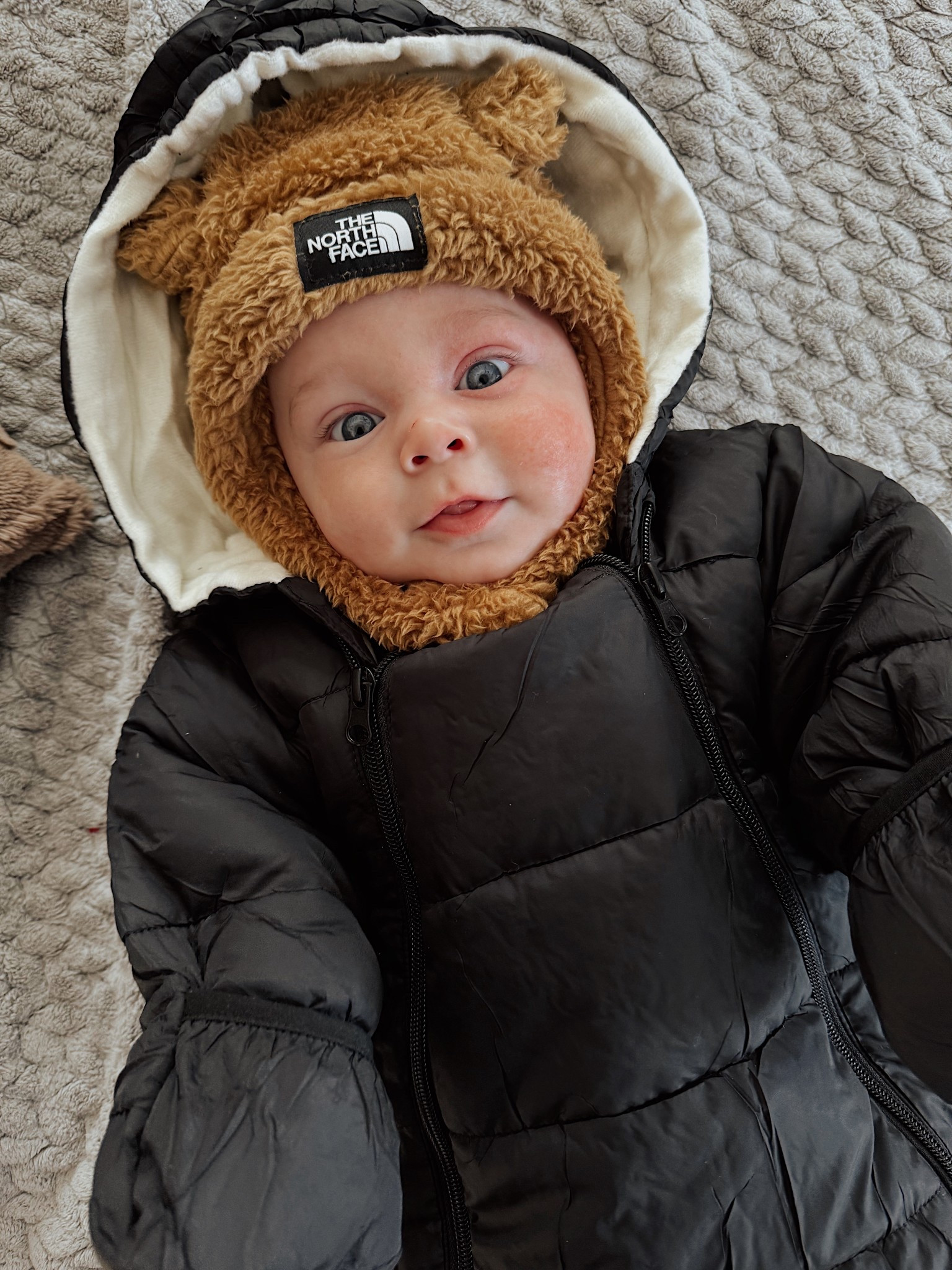 baby snowsuit from Amazon and The North Face suave baby bear hat 🐻


#LTKBaby #LTKSeasonal #LTKKids
