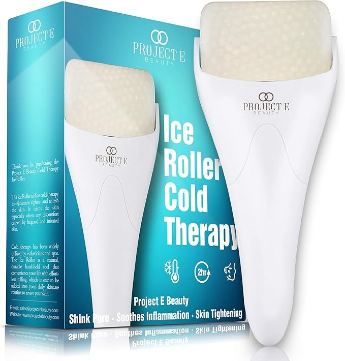 Project E Beauty Ice Roller Cold Therapy | Face Eye Body Massage Massager Under Eye Puffiness Bri... | Amazon (CA)