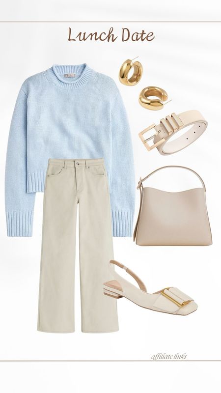 Spring lunch date look 

UndeniablyElyse.com

Slingbacks, ecru jeans, blue sweater, belt, gold hoop earrings, spring outfits, lunch date, Easter outfit, chic outfit

#LTKstyletip #LTKSeasonal #LTKmidsize