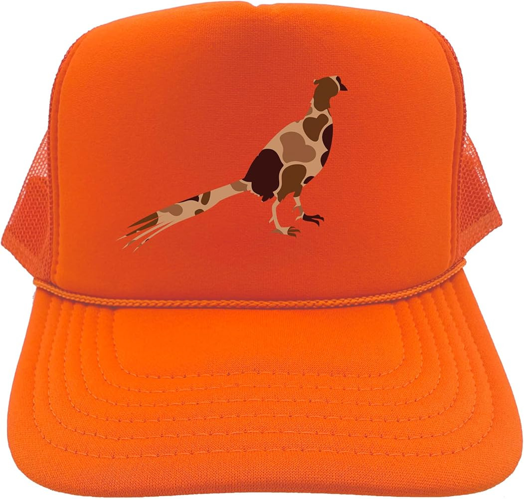 Pheasant Hunting Hat/Camo Pheasant/Adjustable Snapback/Mesh Caps | Amazon (US)