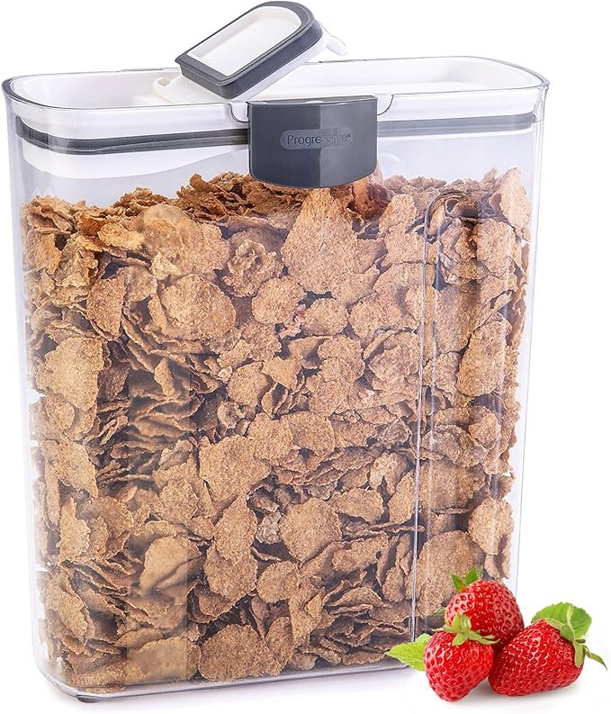 ProKeeper Cereal Storage Container, 3-Quart, Airtight Seal, Dishwasher Safe, BPA-Free Plastic | Amazon (US)