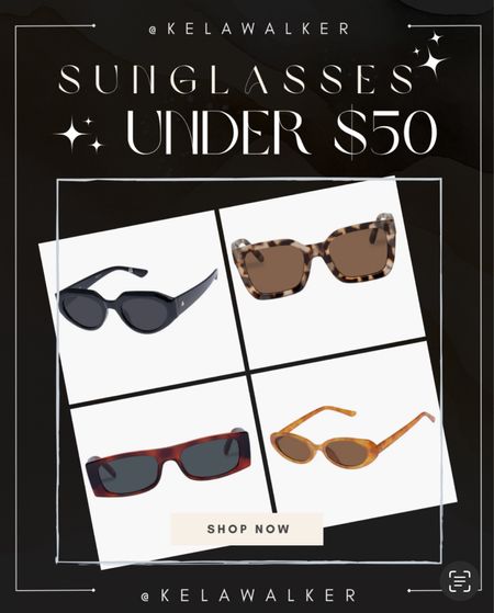 You don’t have to pay a lot to look the part. Check out these sunglasses that look like they cost way more than their price tag. 

#LTKStyleTip #LTKTravel #LTKFindsUnder50