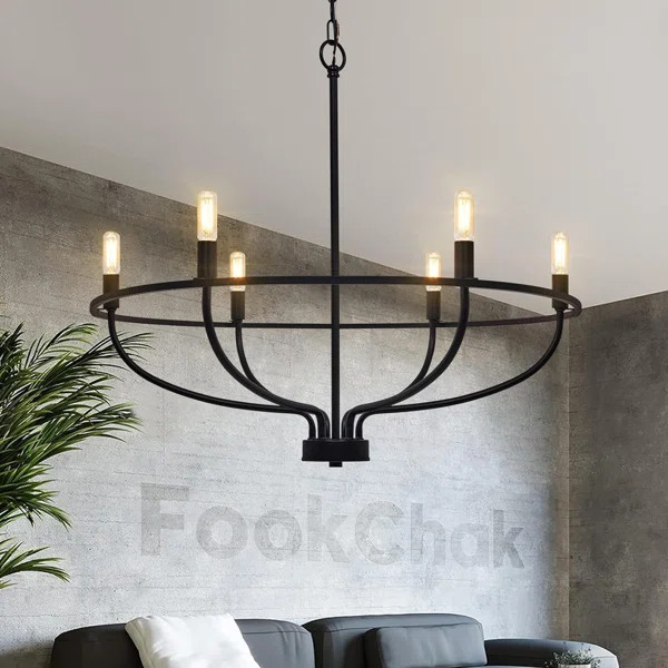 Eislee 6 - Light Bulb Chandelier | Wayfair North America