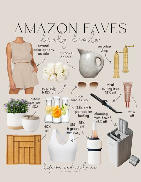 Amazon Faves- check out these daily deals! From home decor, travel finds, fashion & more!

#founditonamazon


#LTKsalealert #LTKhome