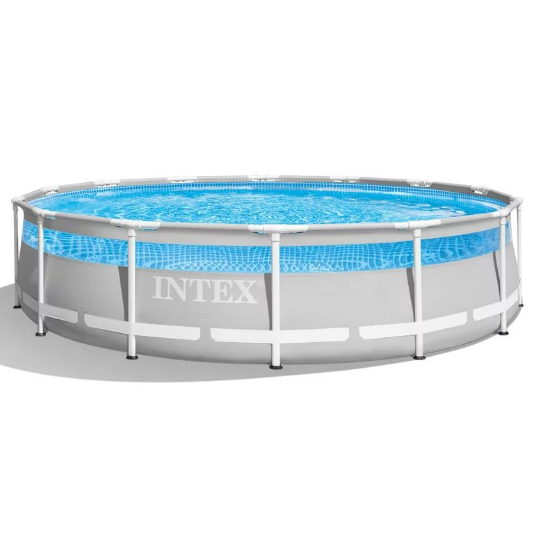Intex: 14' x 42" Prism Frame: Clearview Premium Pool Set - Above Ground Pool Set, 3357 Gallon Cap... | Walmart (US)