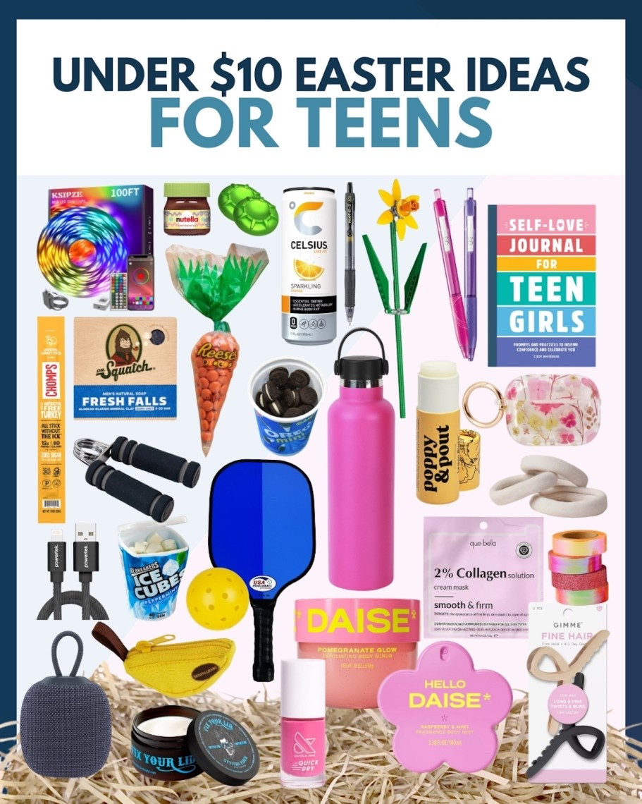Have fun with your teens Easter basket and grab them some basket fillers they’re really going to love! All of our finds are under $10 too! 😍🐰

#LTKSeasonal #LTKSpringSale #LTKKids
