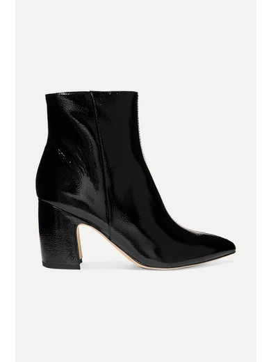 Hilty patent-leather ankle boots | NET-A-PORTER (US)