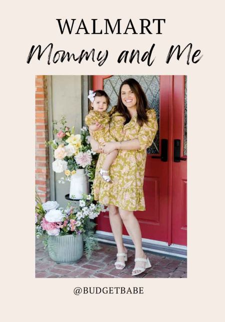 Walmart mommy and me dresses, so affordable and perfect for Easter! #ad lots of styles to choose from #walmart #walmartfashion @walmart @walmartfashion #iywyk 

#LTKkids #LTKunder50 #LTKfamily