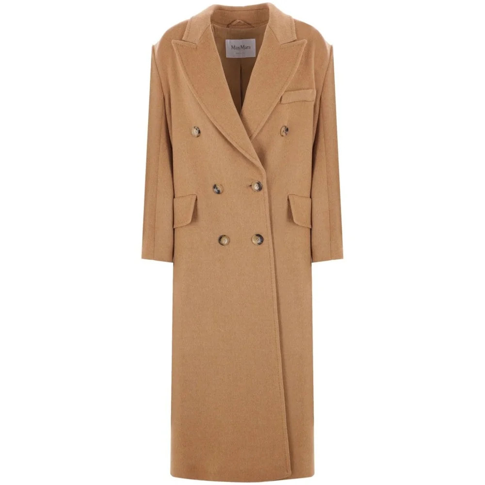 Max Mara Double-Breasted Coat | Cettire Global