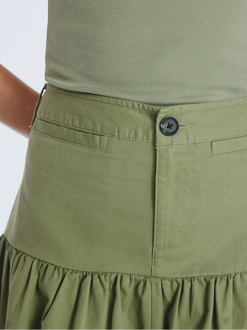 Free Assembly Women's Bubble Hem Mini Skirt, Sizes XS- XXL | Walmart (US)