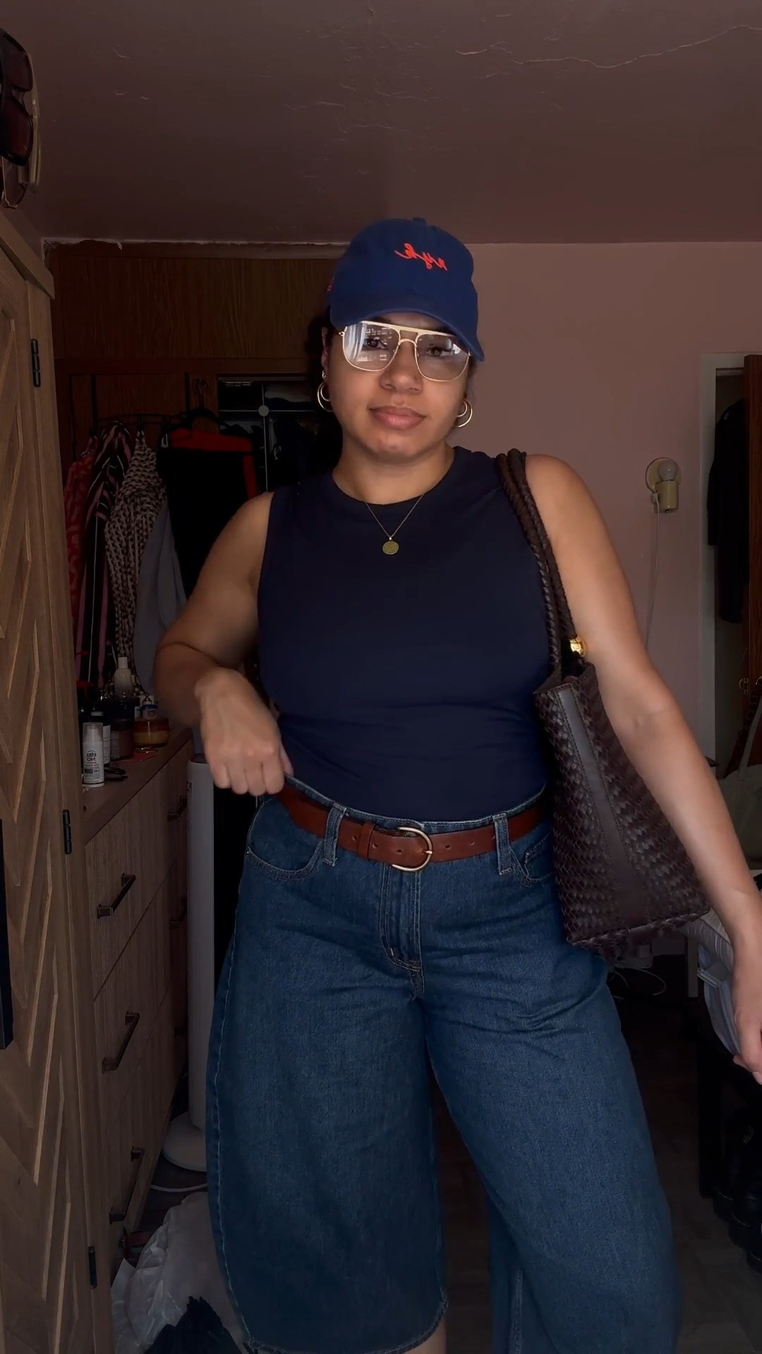 wearing-
top: large
jorts: 32
sneakers are old and cannot be linked. 

what I wore to work, jorts, women’s jorts, spring outfit inspo, summer outfit inspo, midsize outfit

#LTKootd #LTKMidsize