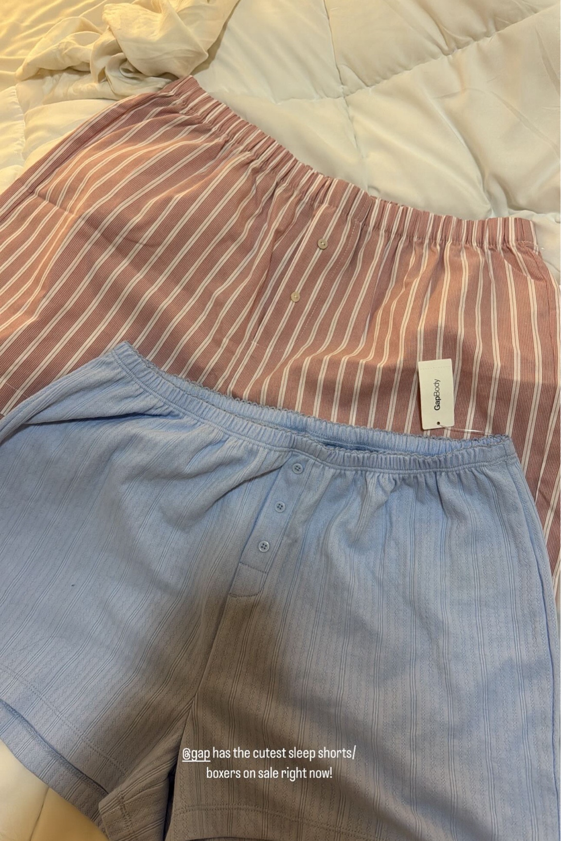 The cutest pj shorts from gap! #LTKpajamas #LTKsale #LTKgap 