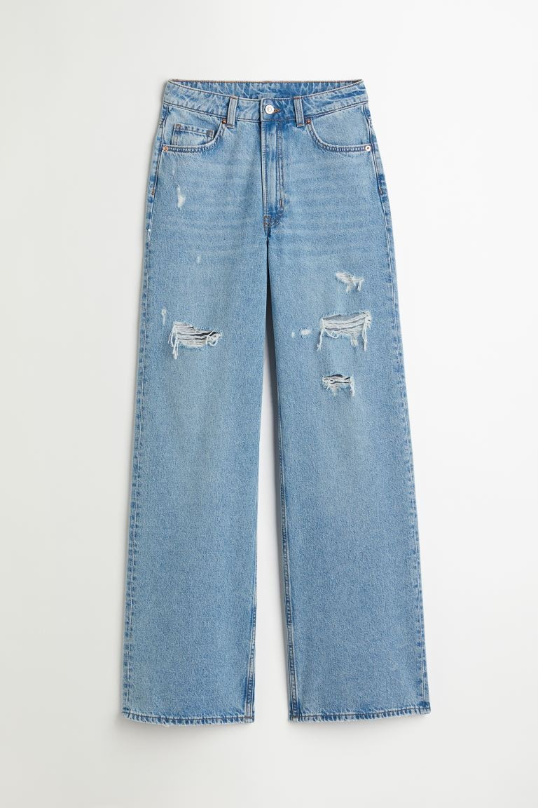 Wide High Jeans | H&M (FR, IT, ES, PT, BE)