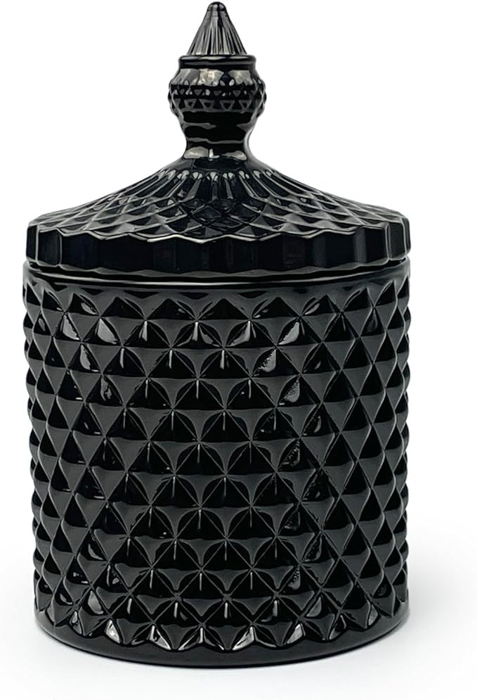 Colorful Glass Jar With Lid,Candy Cookie Jars,Jewelry Box,Buffet Jar Biscuit Containers Food Stor... | Amazon (US)