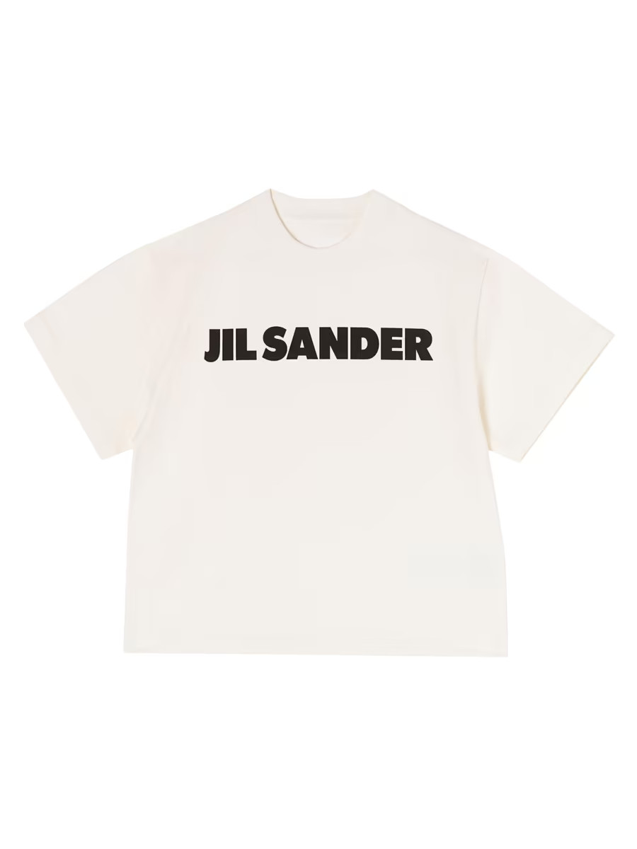 Jil Sander Boxy Logo T-Shirt | Saks Fifth Avenue | Saks Fifth Avenue