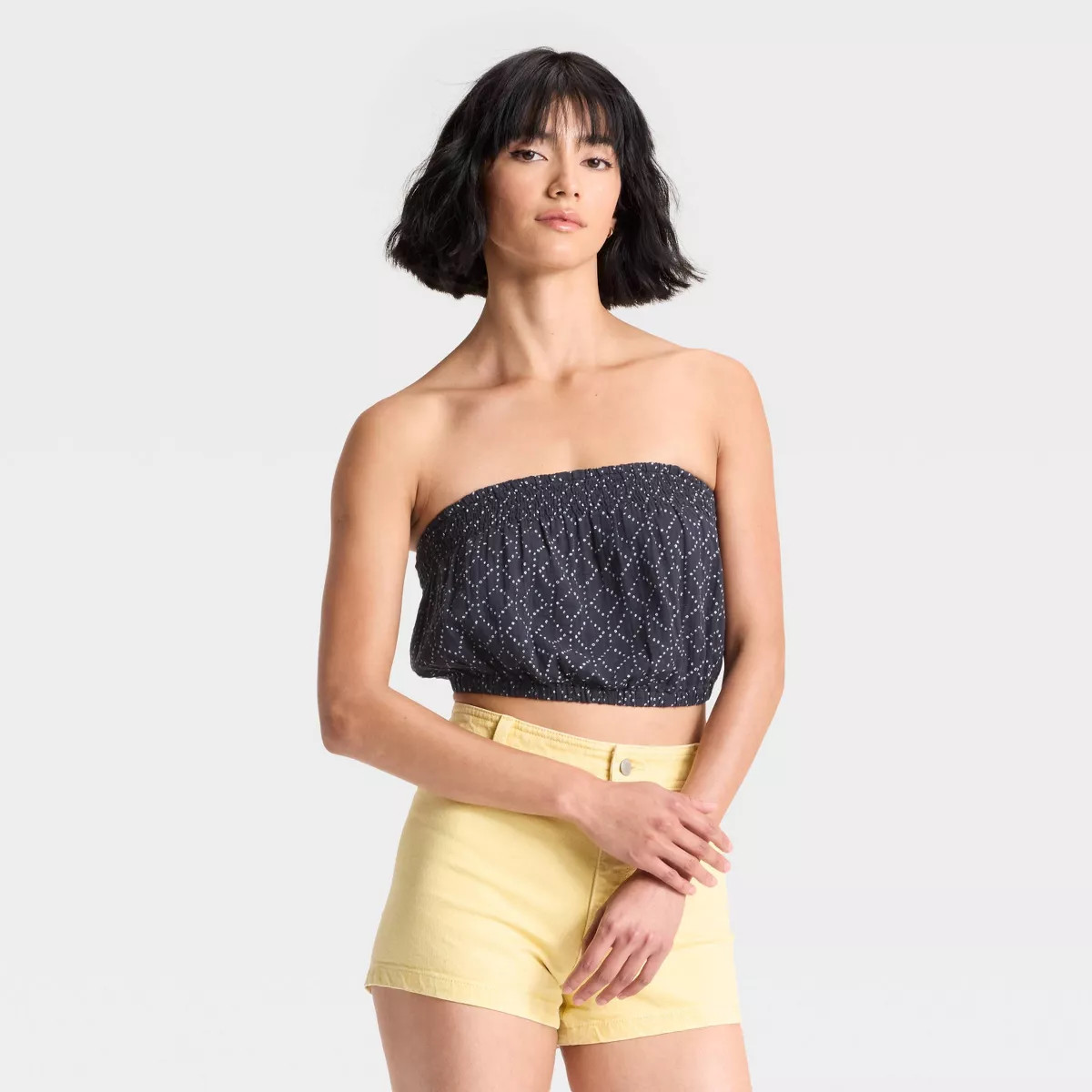 Women's Crinkle Gauze Tube Top - Universal Thread™ | Target