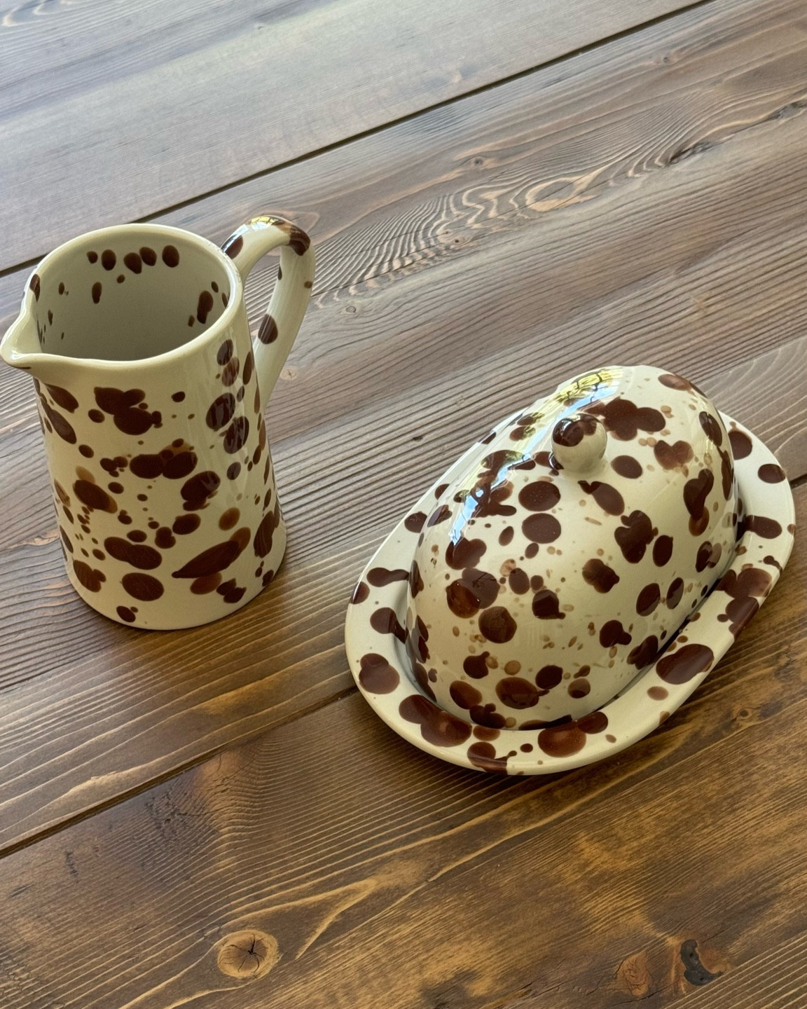 H&M speckle ware 

#LTKHome