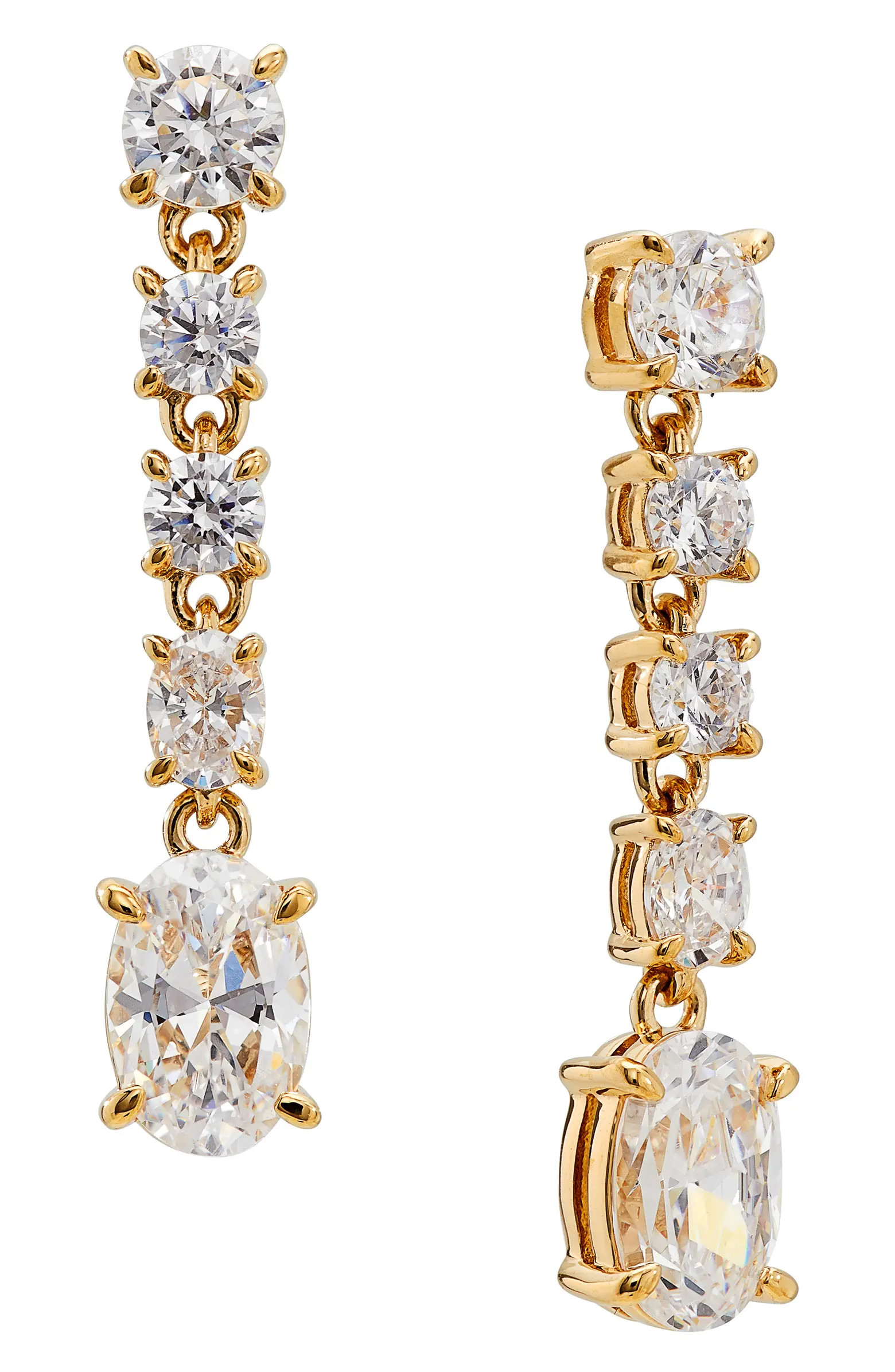 Nadri Colette Linear Drop Earrings | Nordstrom | Nordstrom