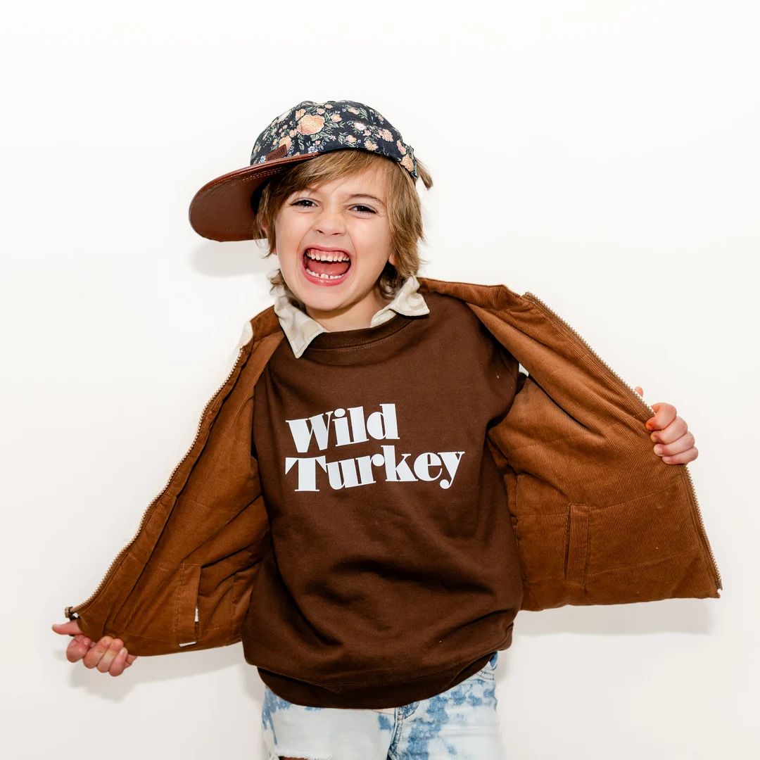 Kids Thanksgiving Sweatshirt / Girls Fall Sweatshirt / Boys - Etsy | Etsy (US)