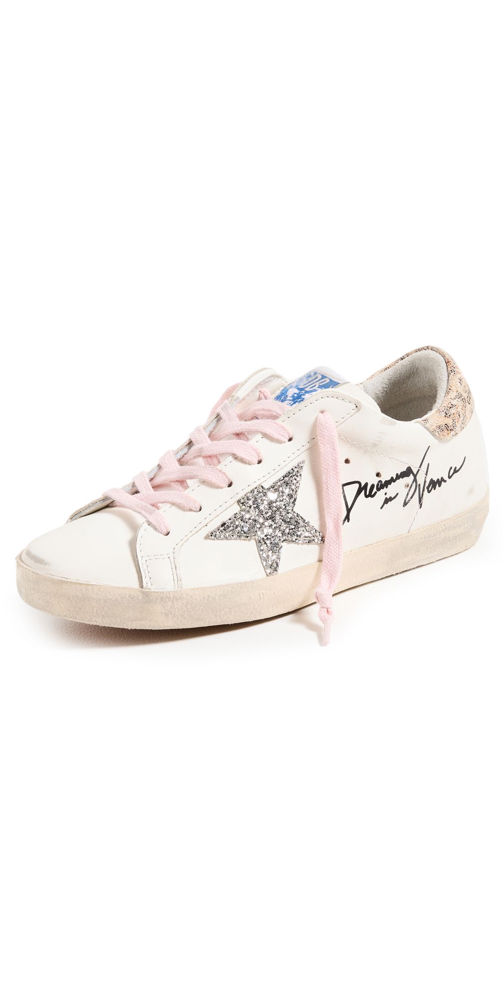 Golden Goose Super Star Glitter Star Sneakers | Shopbop