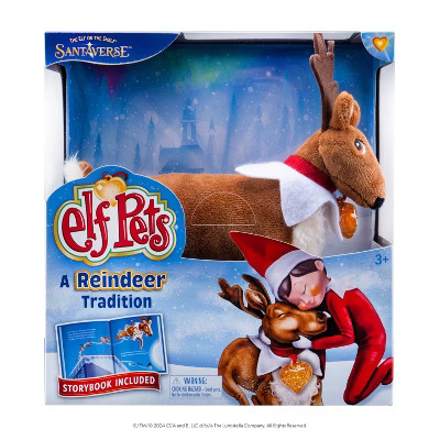 Elf Pets: A Reindeer Tradition - by Chanda Bell (Hardcover) | Target
