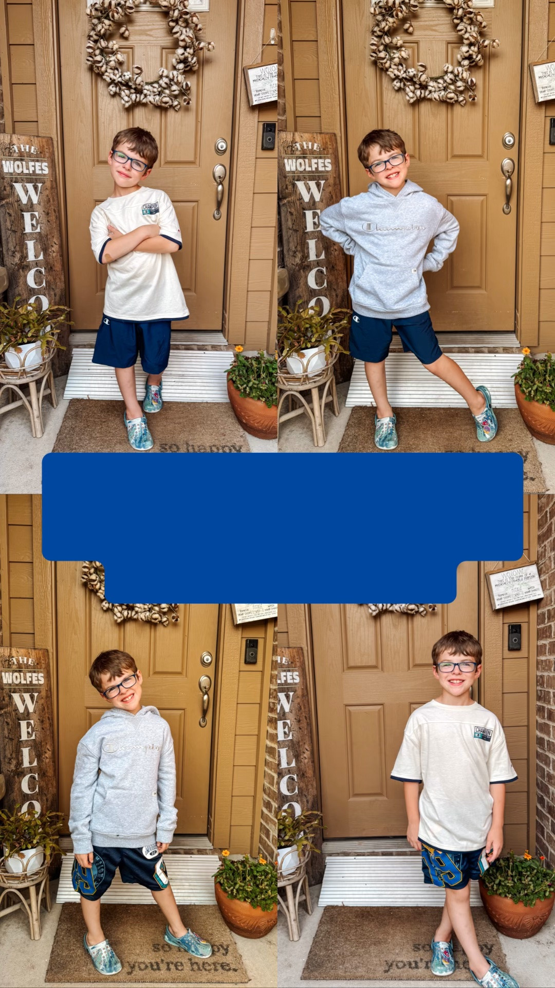 #ad When the beat drops, so does a new outfit. 😎Lawson put together 4 @Champion kids looks from just 2 shirts and 2 pairs of shorts from @Target, and honestly, he understood the assignment. 🙌

Head to my LTK to shop these #Championkids favorites! (Insert LTK post link) 

#targetpartner #targetxchampion @shop.ltk #liketkit

#LTKKids #LTKActive #LTKootd