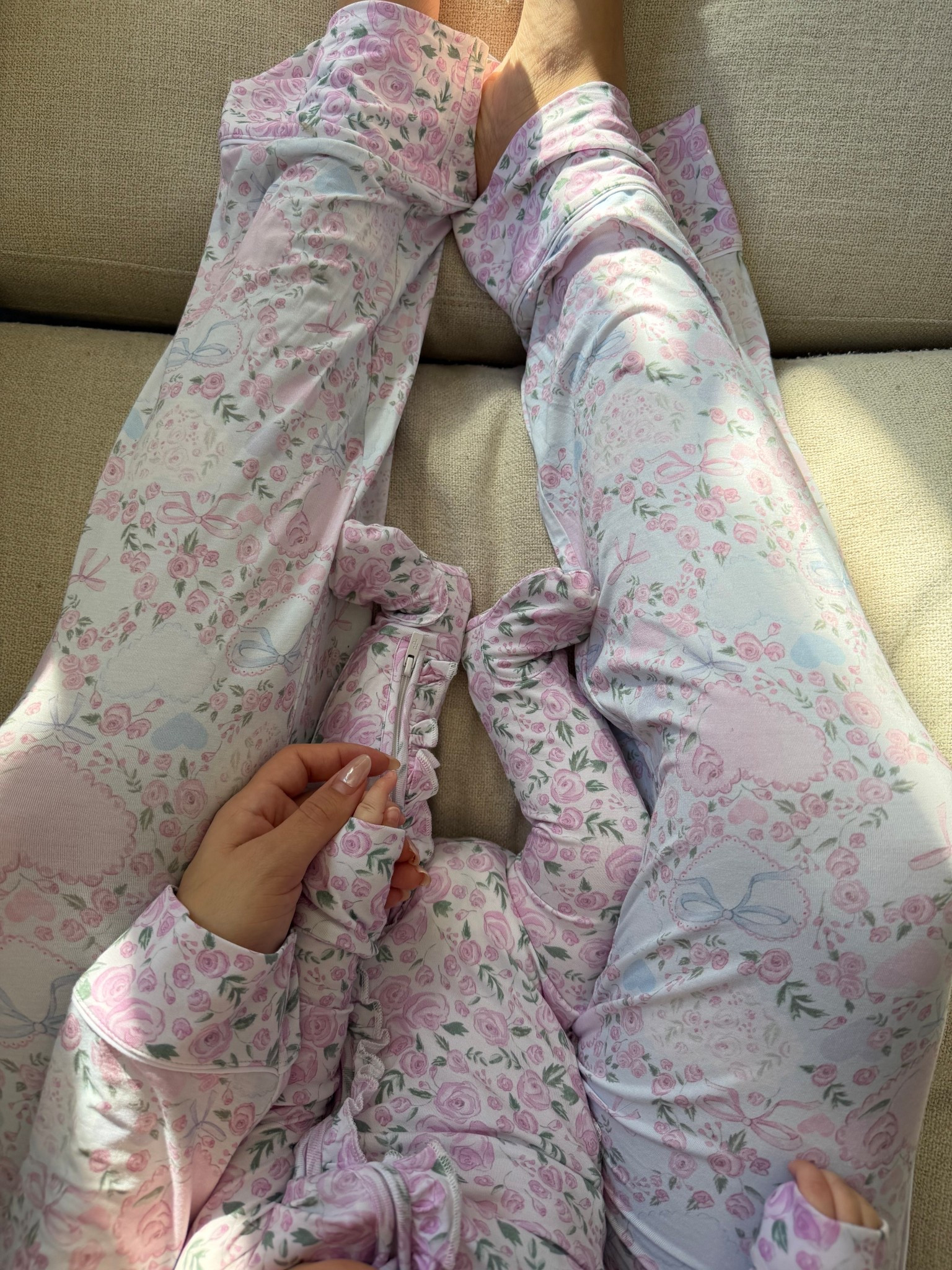 Matching mommy & baby pjs from posh peanut

#LTKValentine #LTKBaby #LTKKids